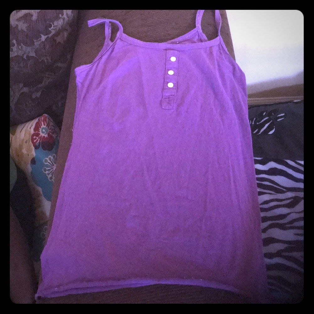 Purple tank top